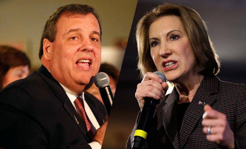 Repubblicani: dopo Santorum, lasciano la Fiorina e Christie