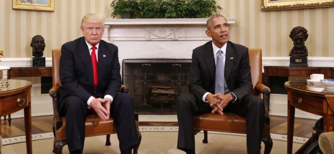 Obama-Trump incontro freddo, ma fuori l'America si scalda