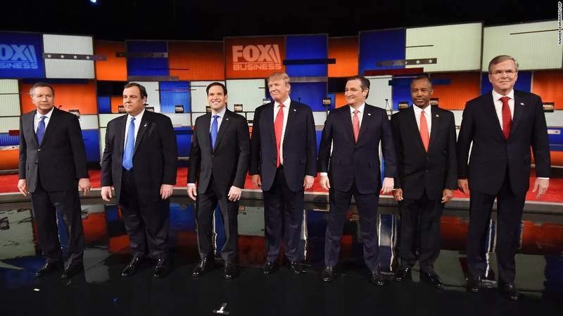 Repubblicani: dibattito 6, Trump vs Cruz, tutti anti Hillary