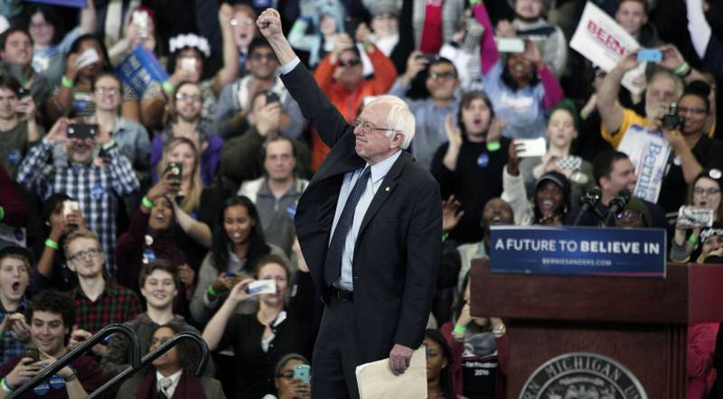 Primarie: Sanders vince Michigan, Trump batte Cruz 2 a 1