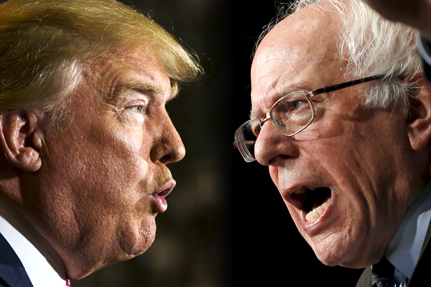 Trump e Sanders, sgambetti e spinte nei loro partiti