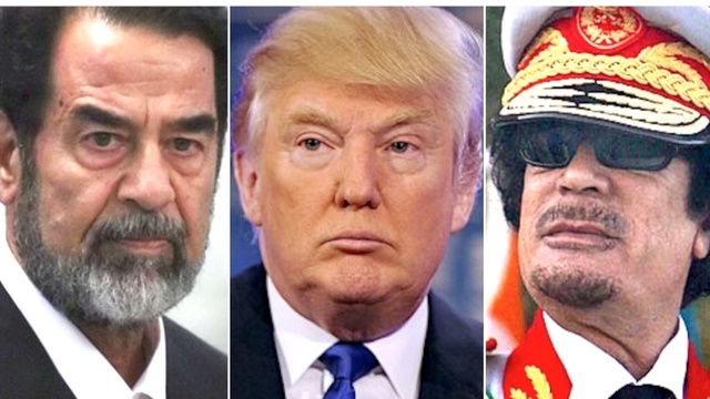 Trump fa l'elogio di Saddam, sente il fascino dei dittatori
