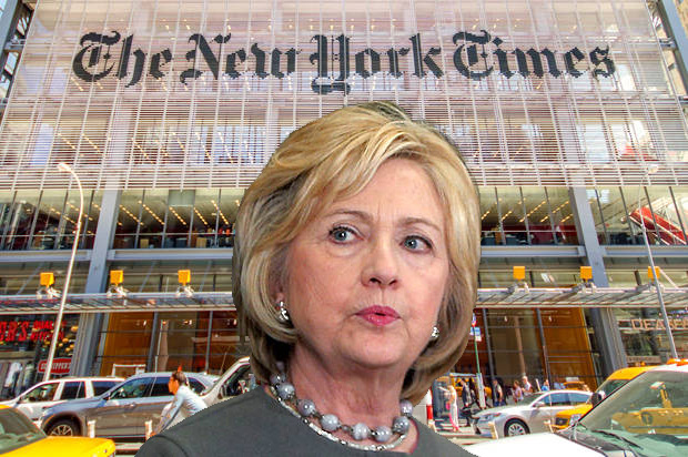 Dopo LAT, NYT vota Hillary. Nessun ad Top Cento pro Trump